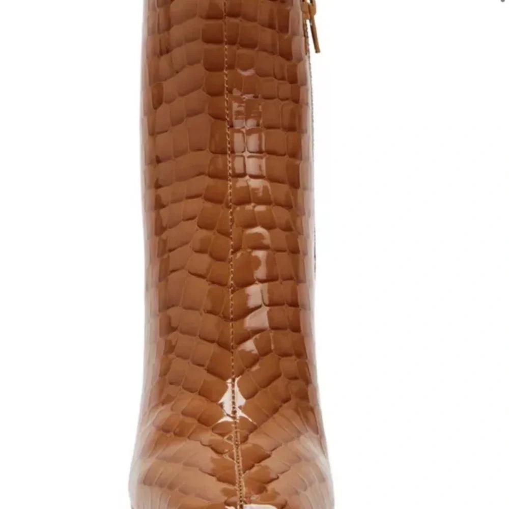 Katy Perry Womens THE HOLLOW HEEL BOOTIE Square Toe Ankle Boots Size 5.5
